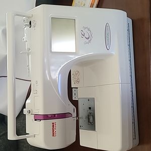 Janome embroidery machine